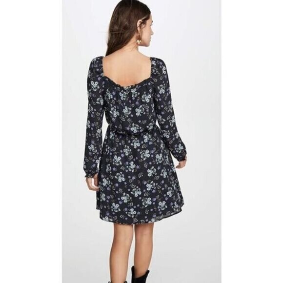 CUPCAKES & CASHMERE Elsie Square Neck Floral Womens Dress Size Small - Picture 8 of 12